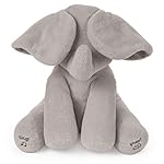 Gund Baby Elefante animado blando de peluche.