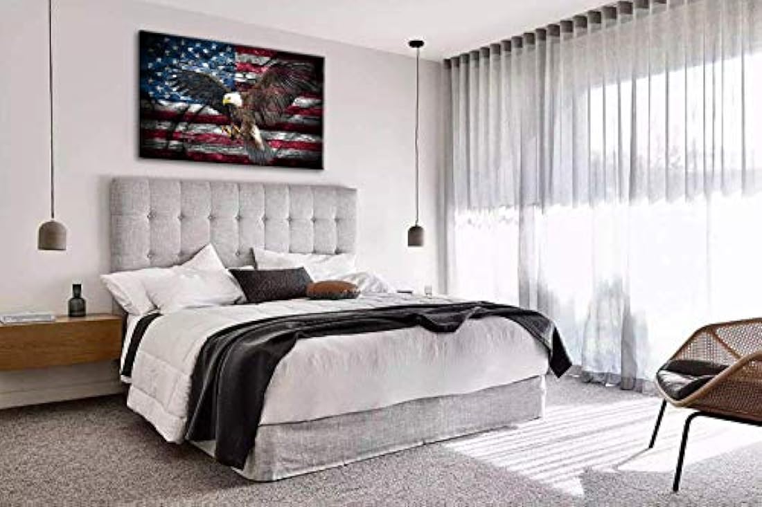 Urttiiyy - Póster grande con bandera de Estados Unidos