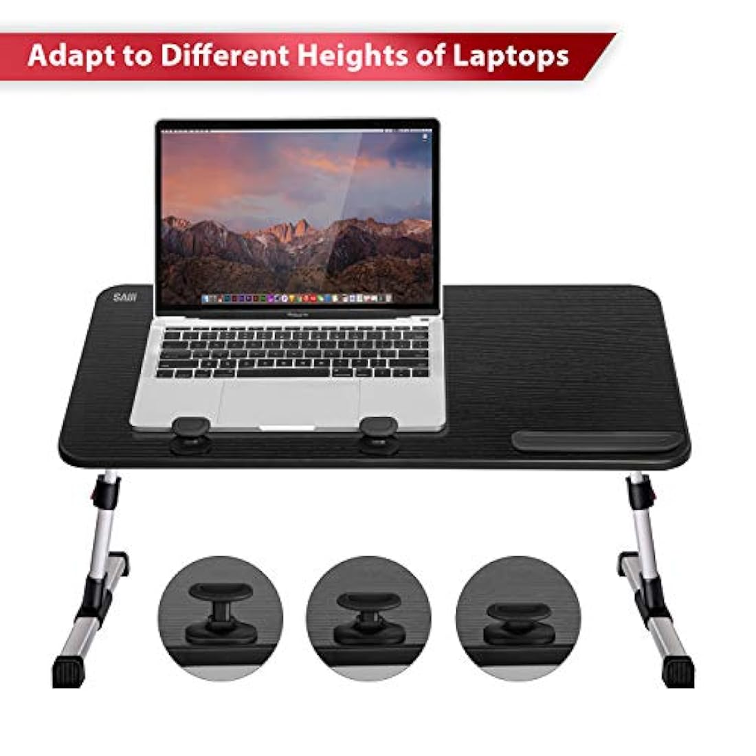 mesa para cama de ordenador portátil soporte ajustable