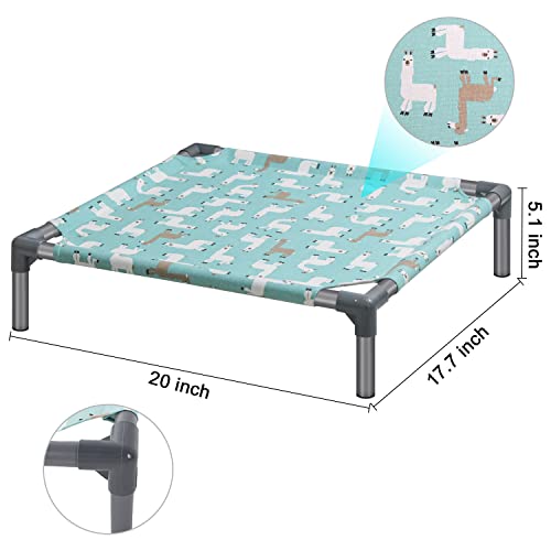 Modorki Cama elevada para perros – Cunas para perros pequeños con pies antideslizantes | Cuna elevada desmontable para perros y gatos pequeños