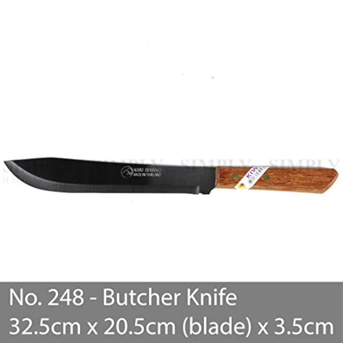 Kiwi 4 Sharp Pairing Cuchillo, con mango de madera # 503