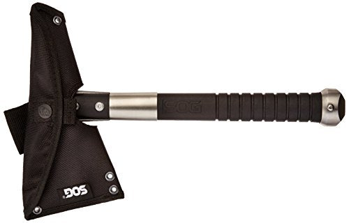 SOG - Cabezal de hacha pulida satinada, mango GRN