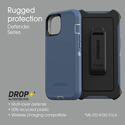 OTTERBOX DEFENDER SERIES - Funda para iPhone 13 (solamente), color azul