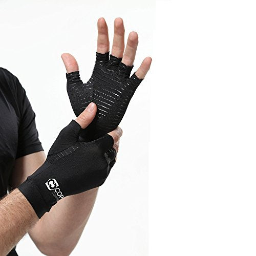 Guantes de artritis de compresión de cobre