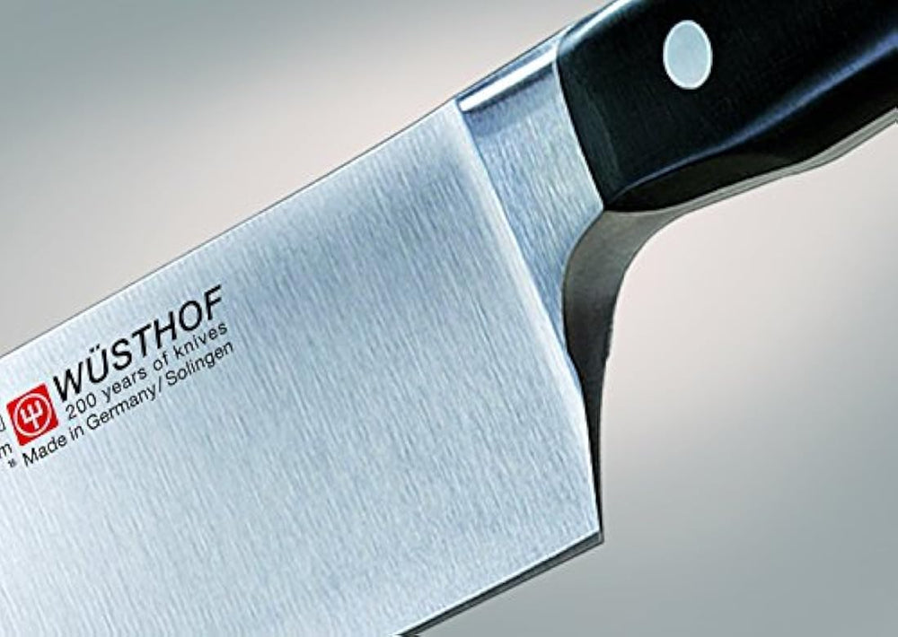 Wüsthof Classic Ikon – cuchillo de pan, Negro