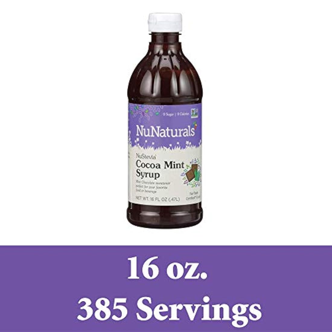 Suplemento dietético NuStevia, 16 onzas líquidas, 1, 1