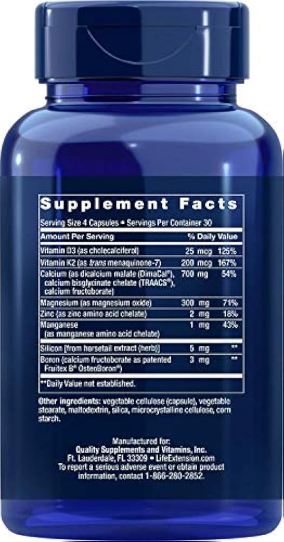 Restauración, de huesos vitamina K2,cápsulas vegetarianas