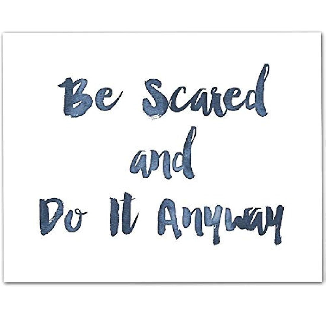 impresión de arte de tipografía sin marco de 11x14