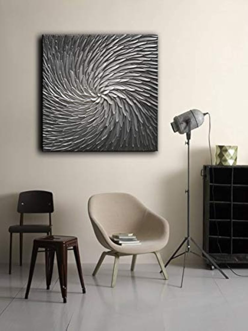 Pintura al óleo pintada a mano sobre lienzo (60x60cm)YaSheng