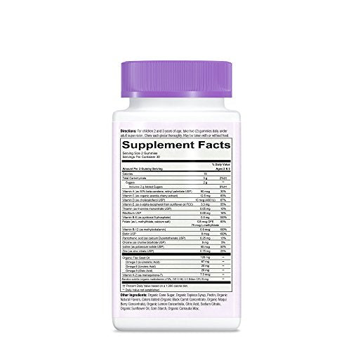 SmartyPants Vitamins: Organic Toddler Complete