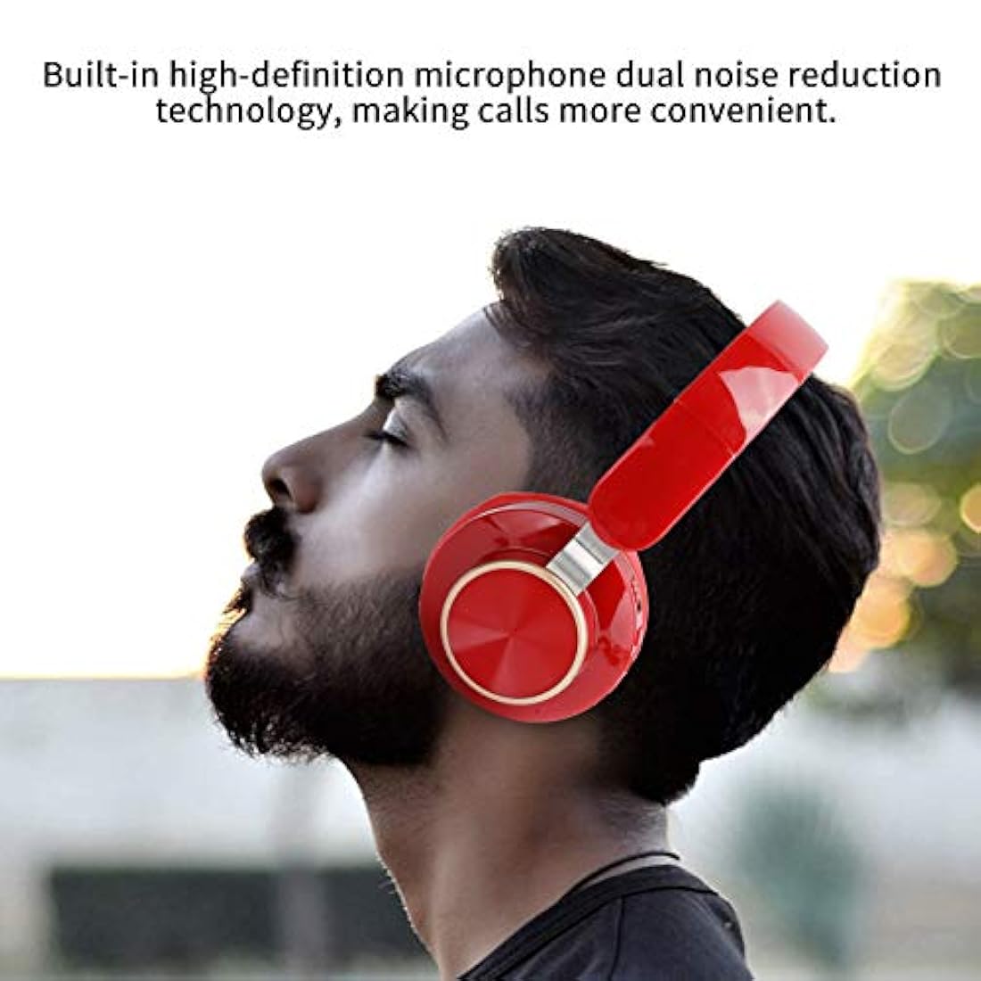 Audífonos inalámbricos Bluetooth 5.0 HiFi plegable