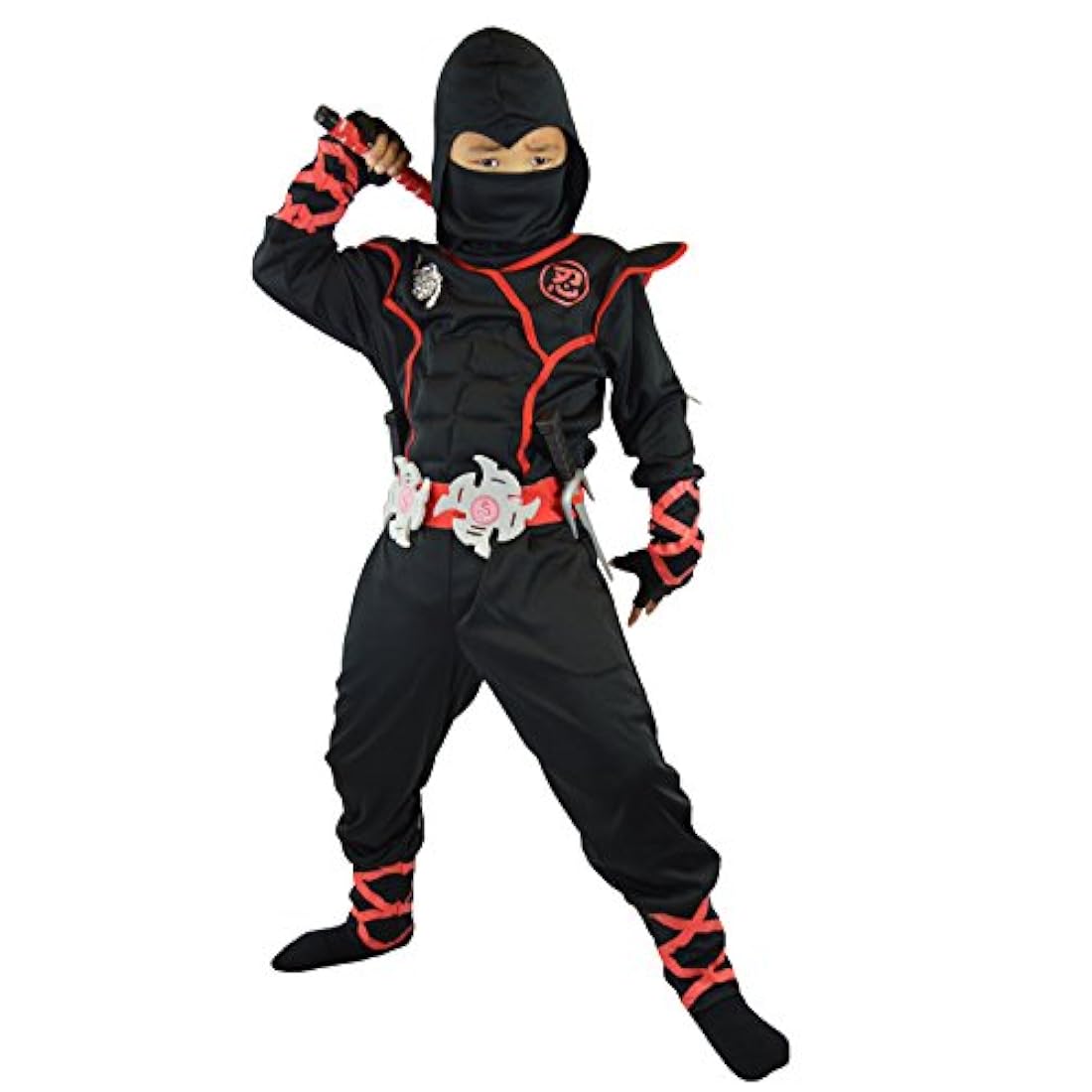 Spooktacular Creations niños disfraz de ninja de lujo