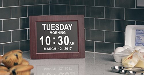 Reloj de día - Reloj digital de escritorio