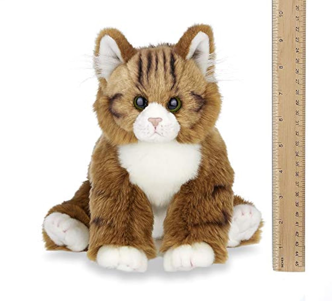 Bearington Collection - Gato de peluche de felpa