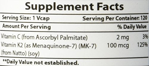 Best Naturals Vitamina K2 100 mcg 120 pastillas