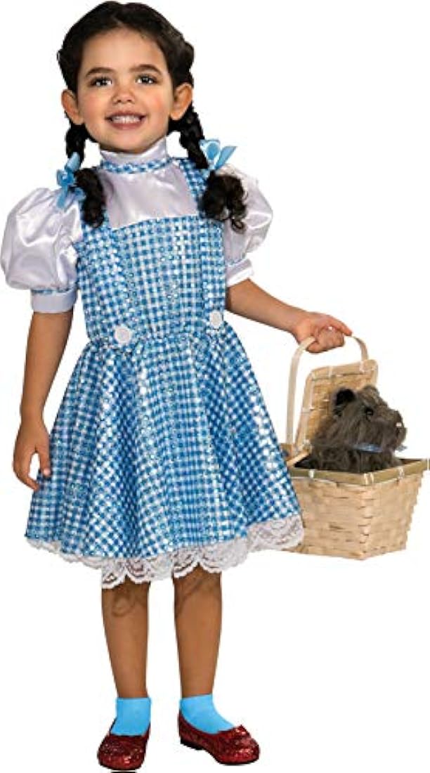 Disfraz con lentejuelas de Dorothy del Mago de Oz