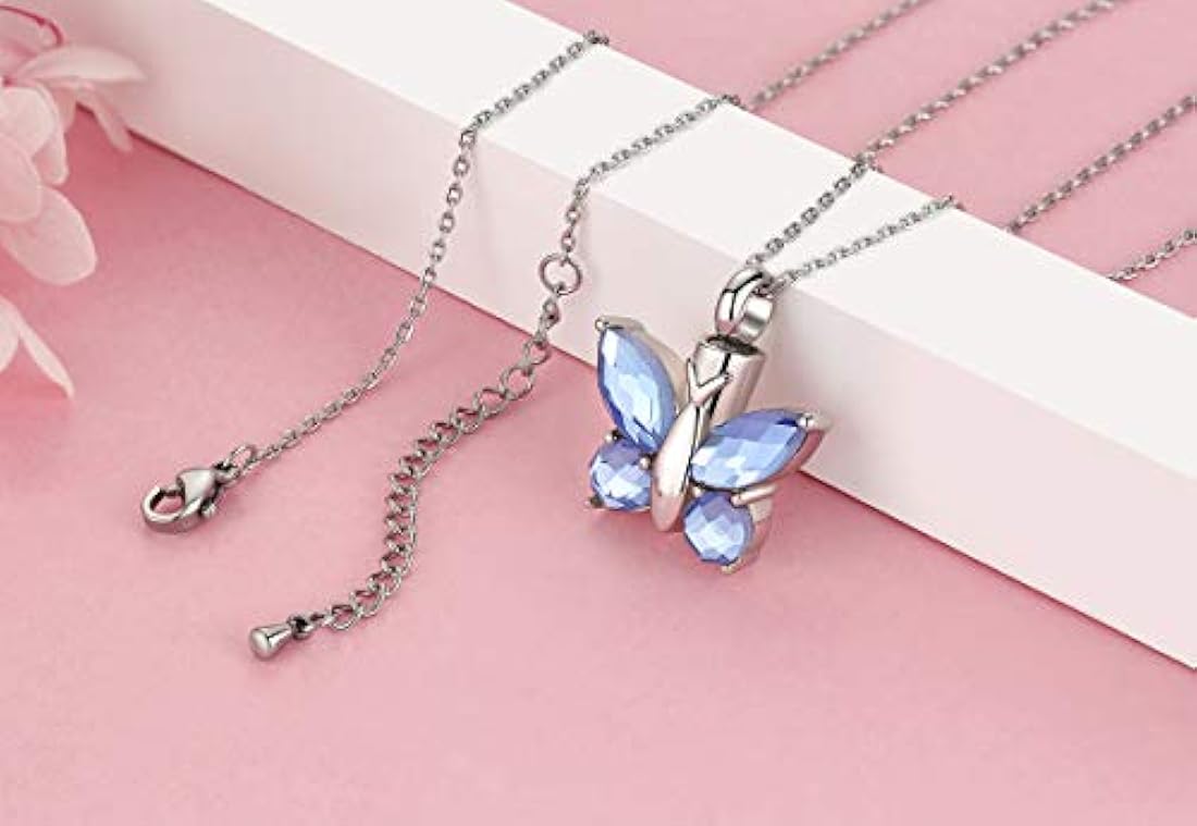 Collar para cenizas de acero inoxidable