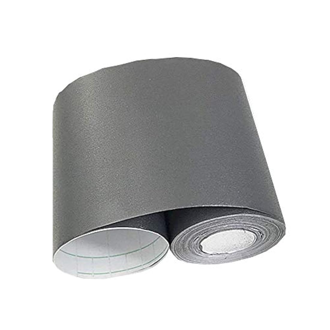 Papel pintado autoadhesivo decorativo color gris(3.9x 39.4)