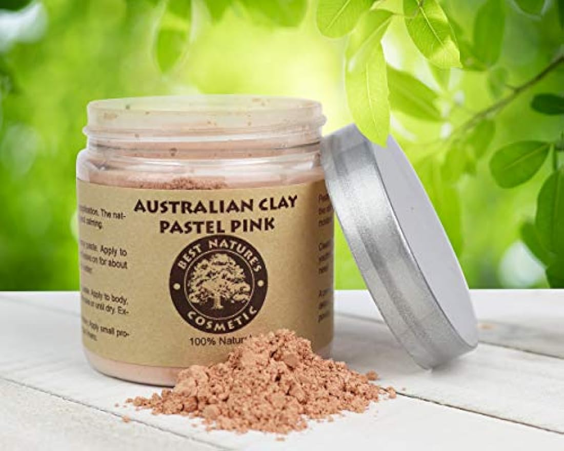 Best Nature's Cosmetics mascarilla de Arcilla rosa
