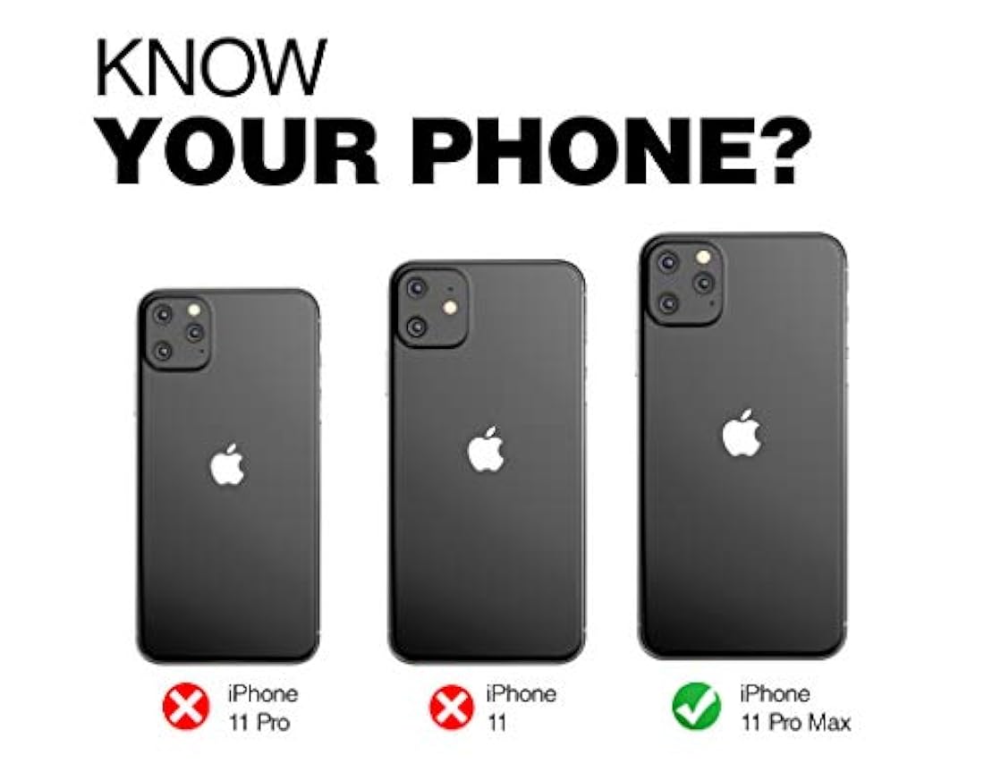 Funda protectora para iPhone 11 Pro Max con clip de cinturón