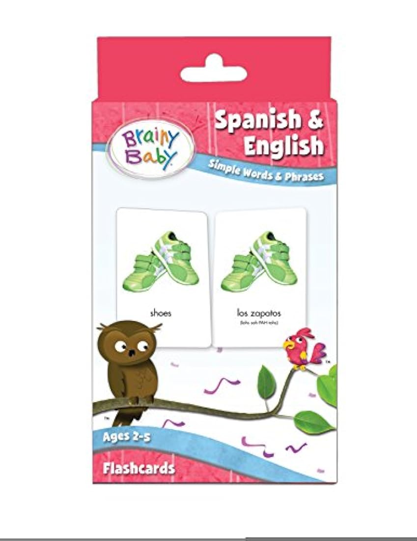 Brainy Baby Colección para estudio de español e inglés