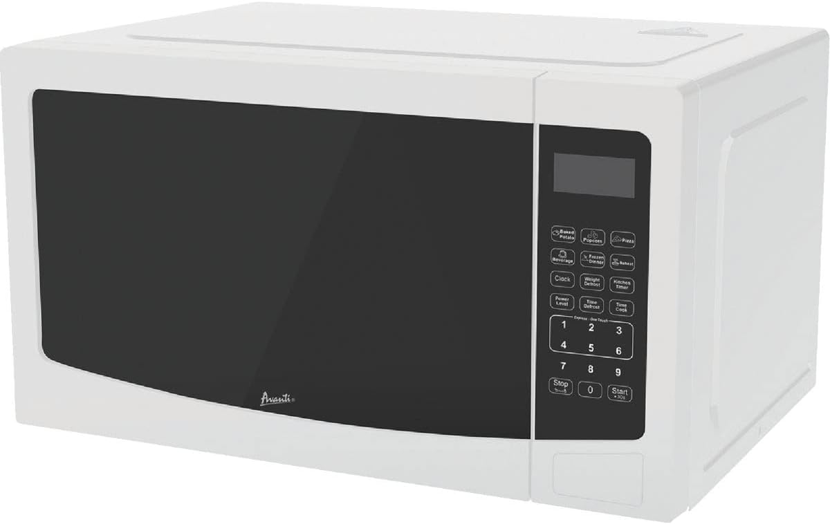 Horno Microondas Avanti MT112K0W 1.1 Pies Cúbicos, Blanco
