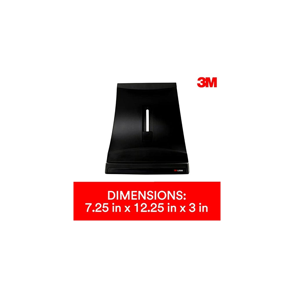 Bases o Soporte elevador 3M para notebook ajustable Negro