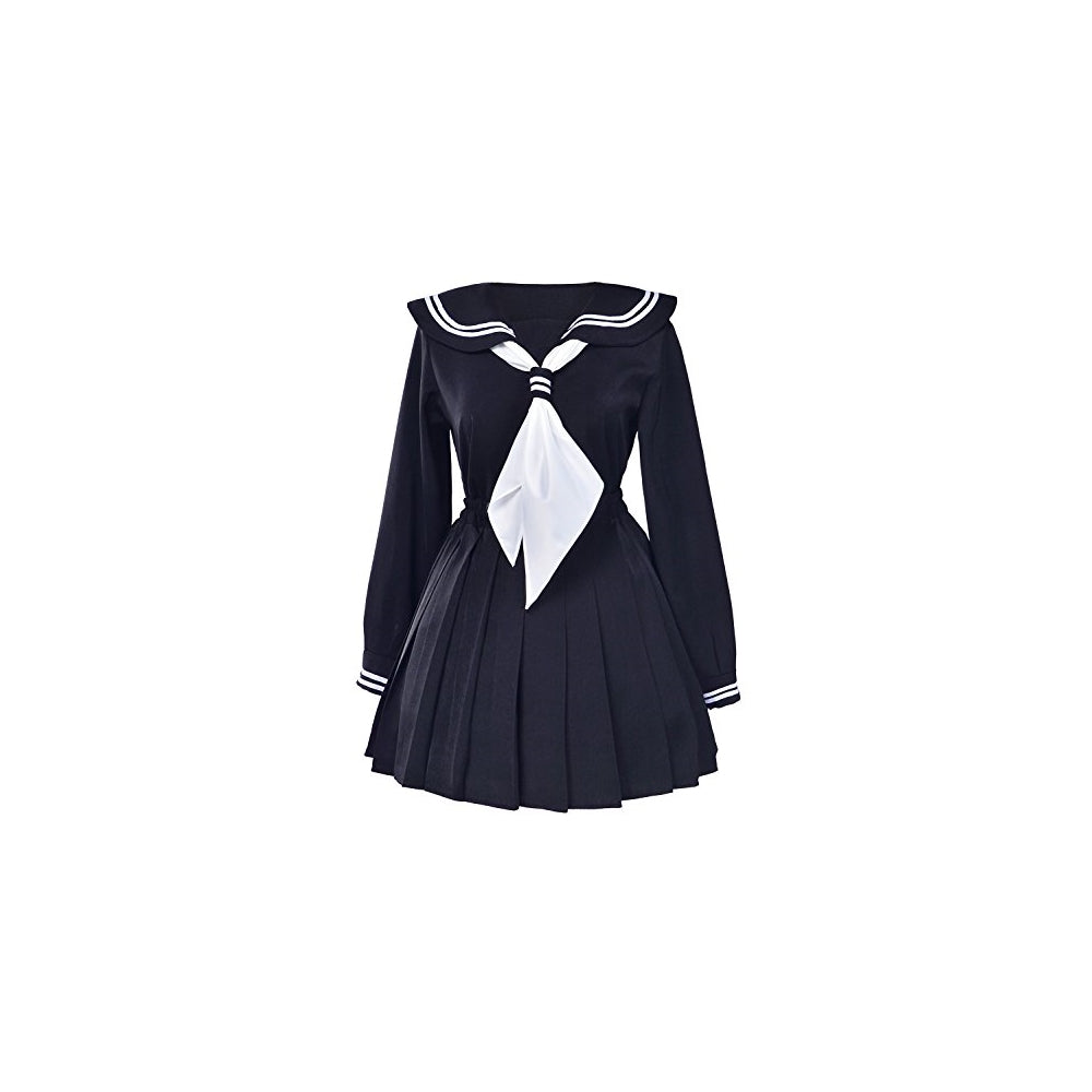 Disfraz de uniforme tipo marinero de escuela japonesa L