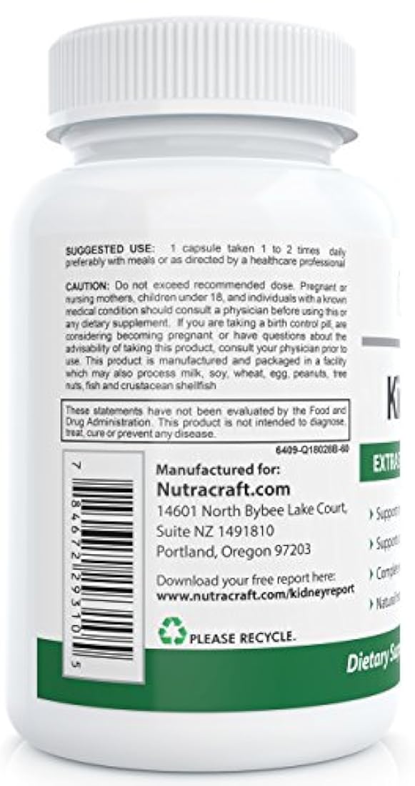Suplemento – Riñones y vejiga Care Fórmula Natural