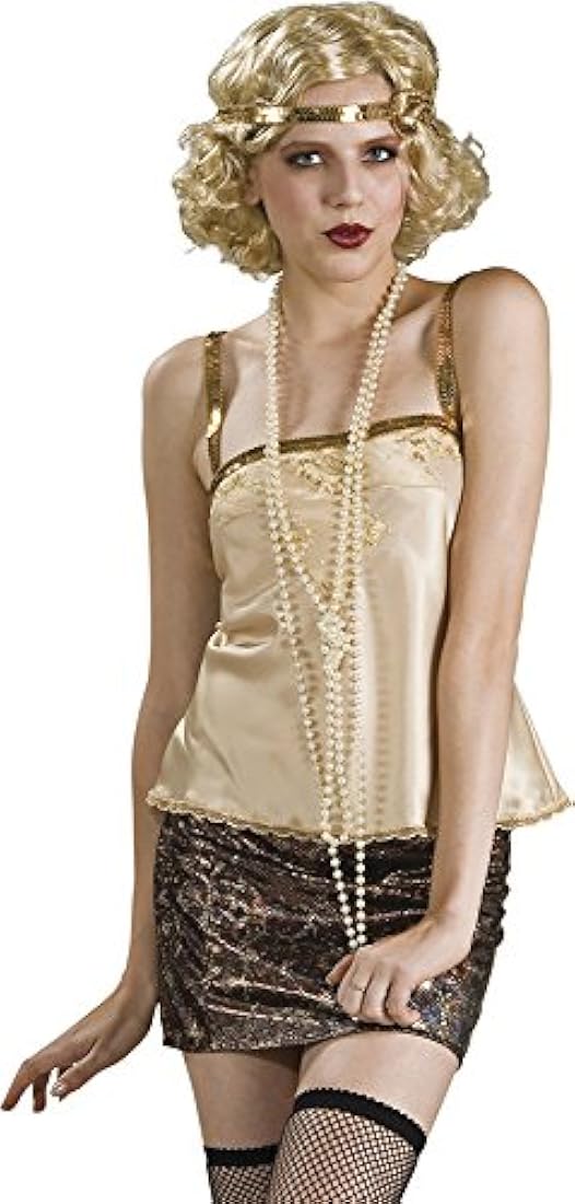 Rubie's - Collar de perlas sintéticas de 60 pulgadas