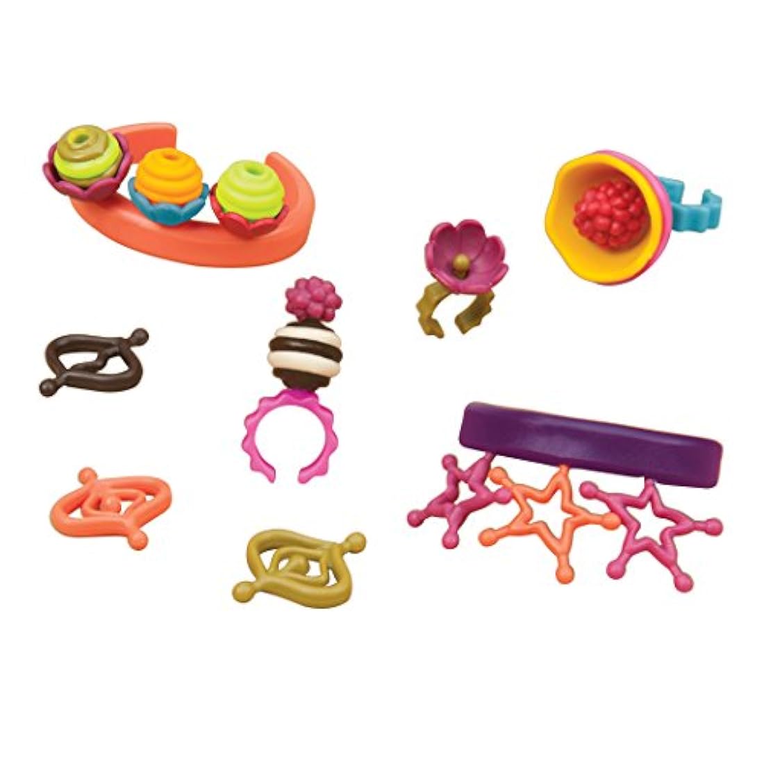 Kit de manualidades – Collares, anillos, pulseras – 4 años