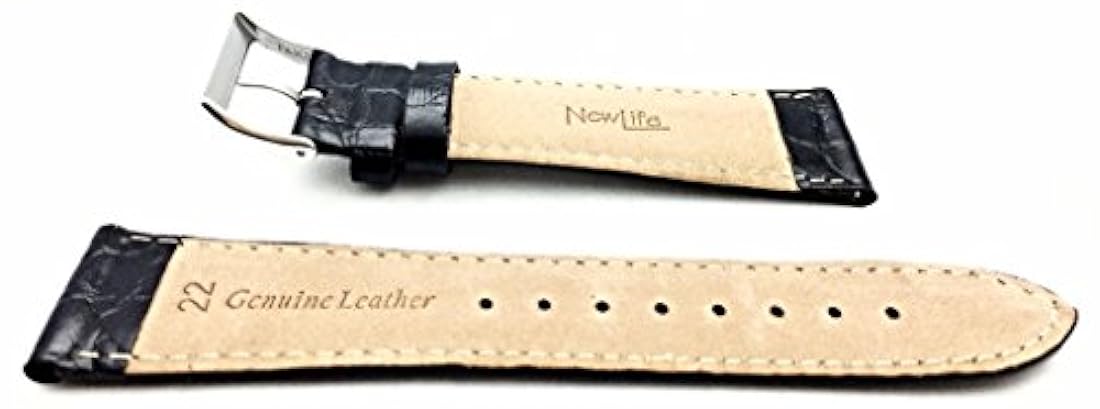 Correa de reloj redondo y ligeramente acolchados