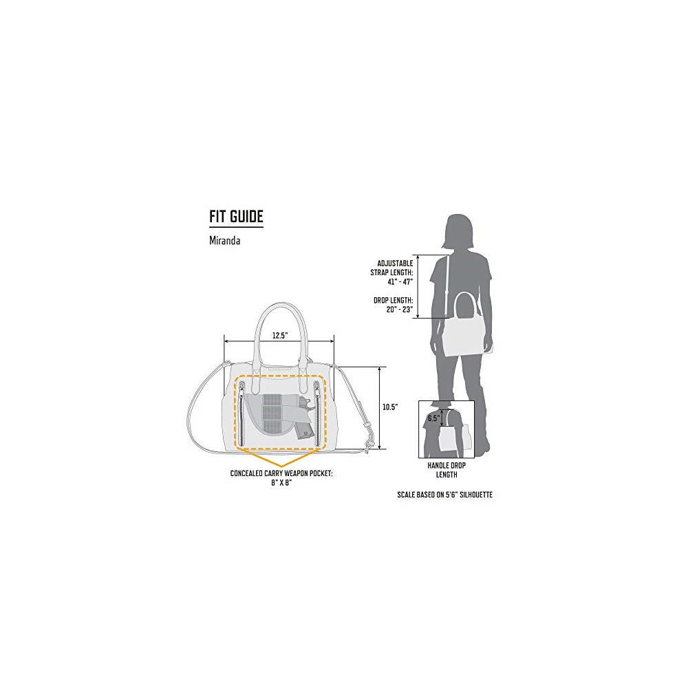 Bolsos de transporte oculta de mano con funda de  calidad