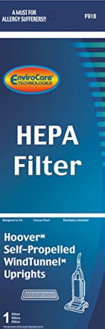 Filtro final para Hoover Windtunnel plisado