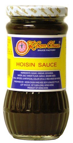 Salsa Hoisin Koon Chun, 15 oz, frascos de vidrio, Pack 1