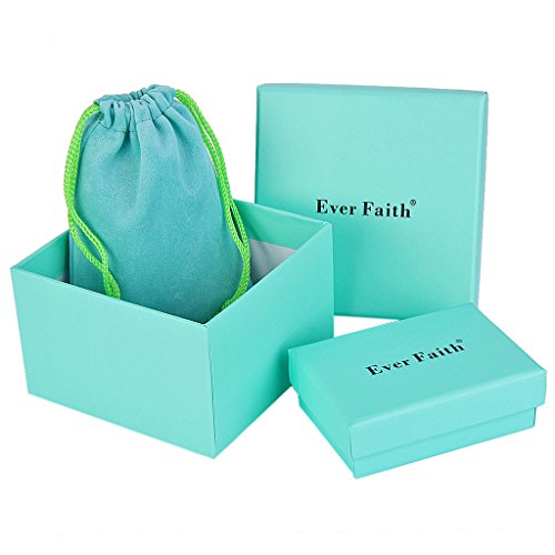 EVER FE Brazalete elástico de novia de cristal austriaco