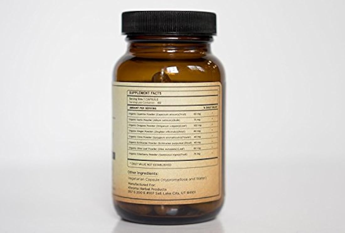 Amplificador de inmunidad, orgánico hierbas