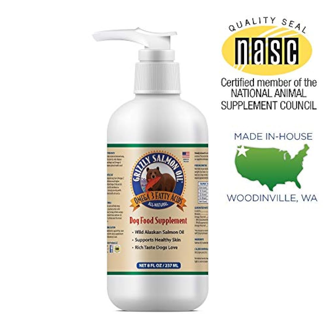 Grizzly Completamente natural Silvestre Alimento para perros