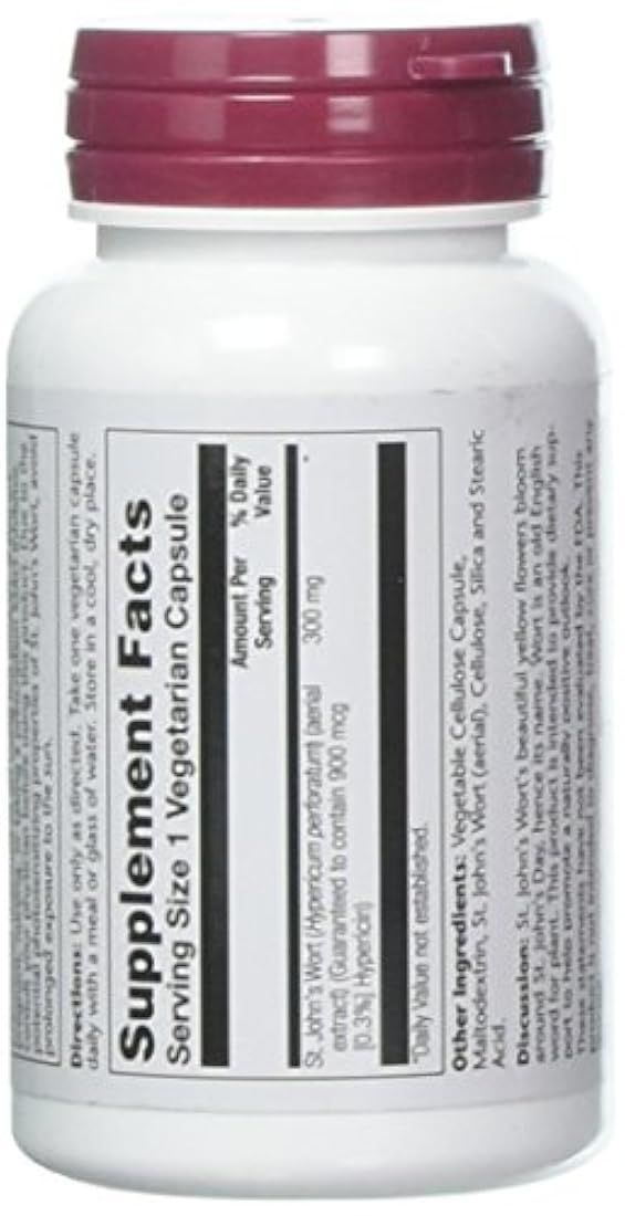 ST. John 's Wort 300 mg 60 °Cápsulas de Solaray