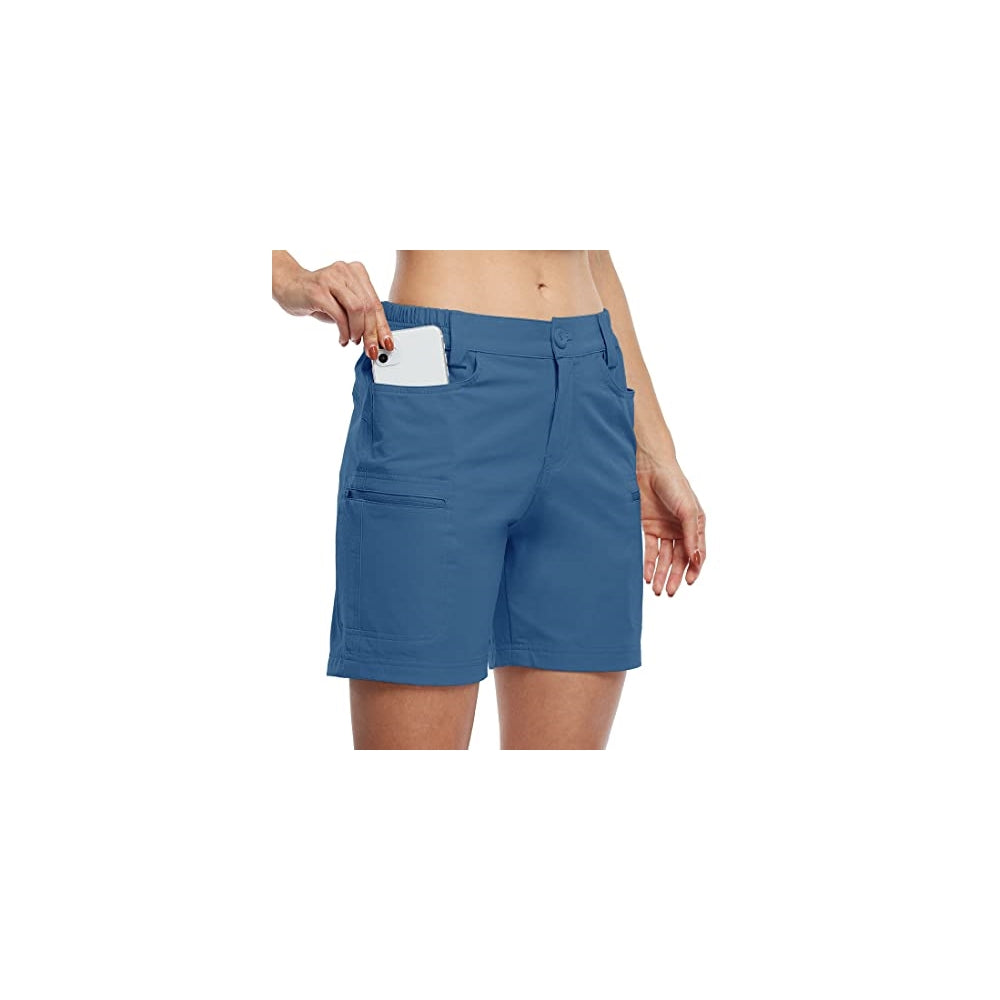 Shorts cortos de senderismo para mujer talla XXL