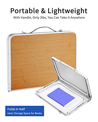 Mesa plegable para computadora portátil para cama SUVANE