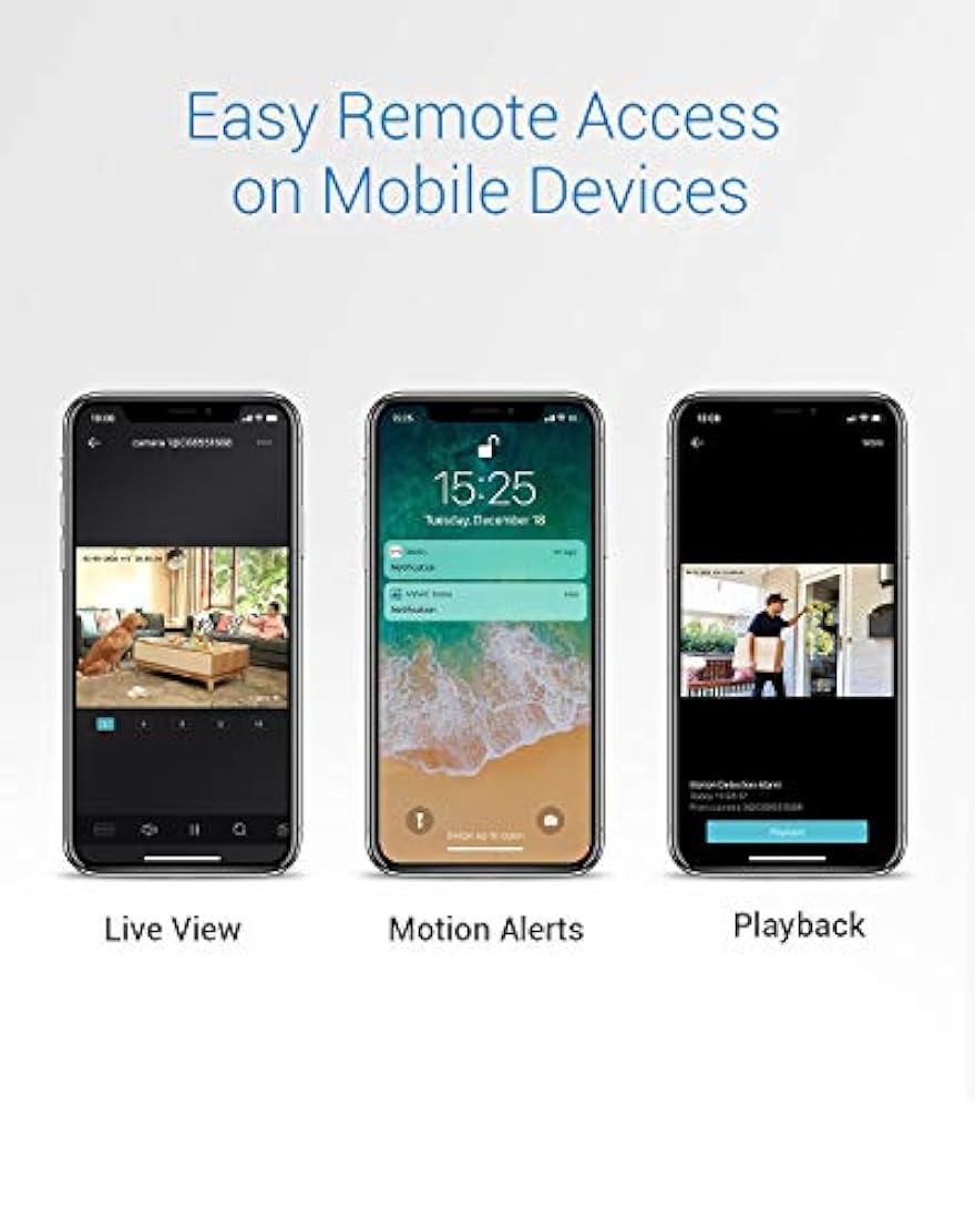 Cámaras de seguridad H.265+ DVR (8unidades)