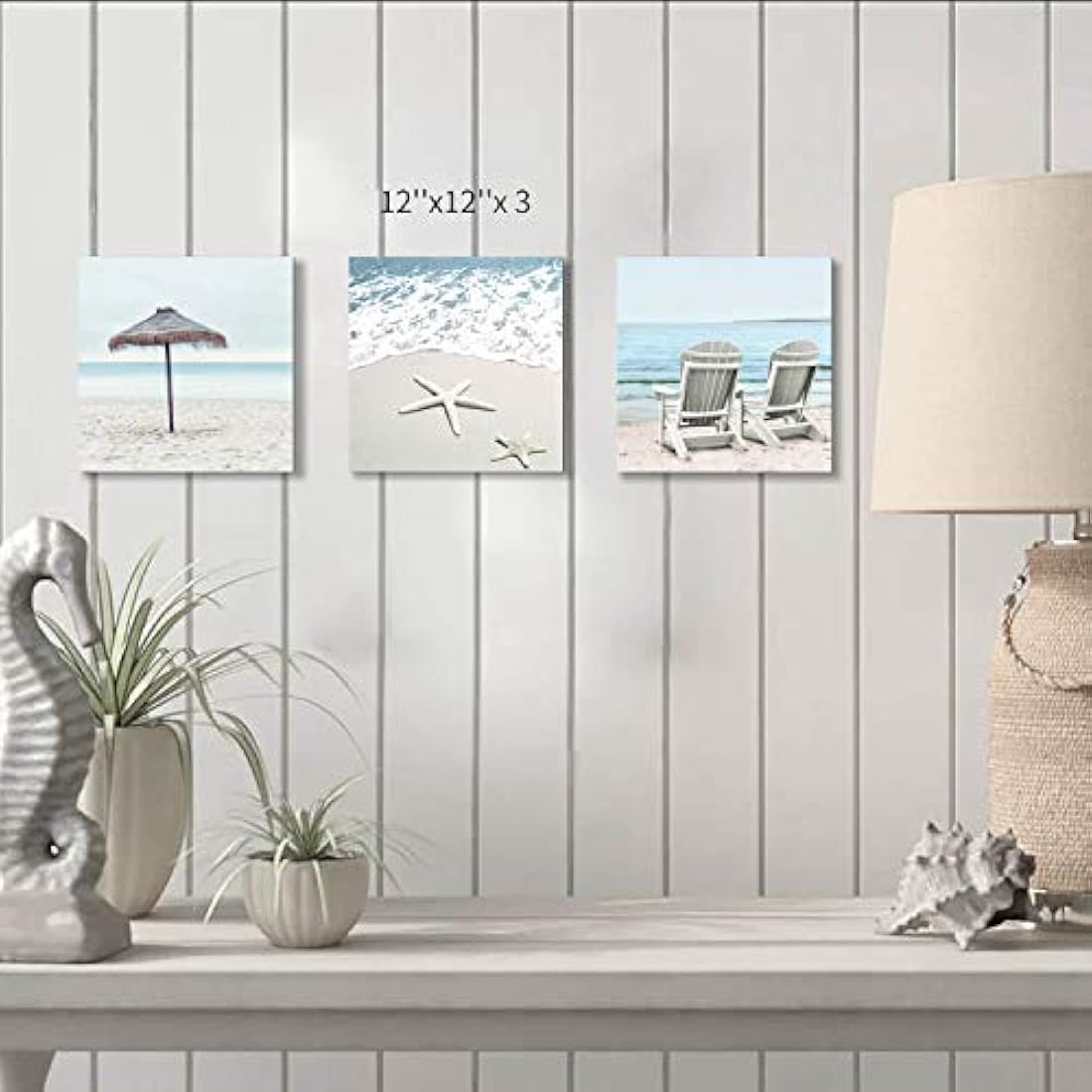 Coastal Pictures Beach Wall Art - Lienzo decorativo pared