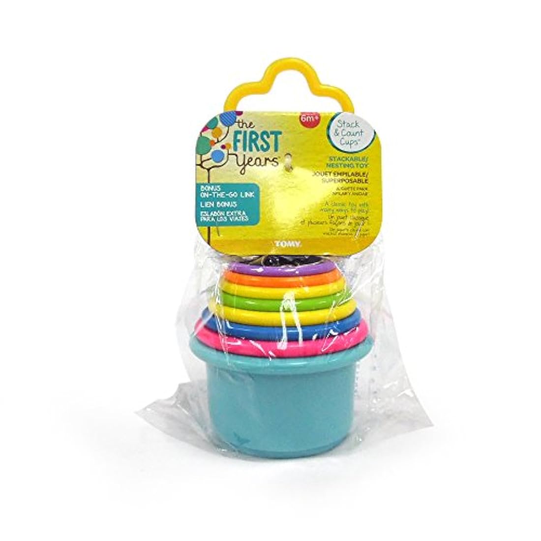 Los primeros años vasos para apilar, multicolor