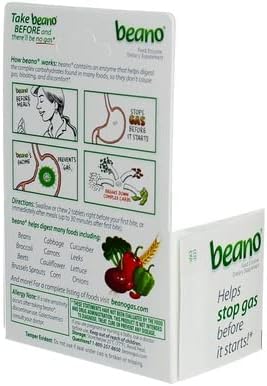 Comprimidos de Enzimas Digestivas - Paquete de 6