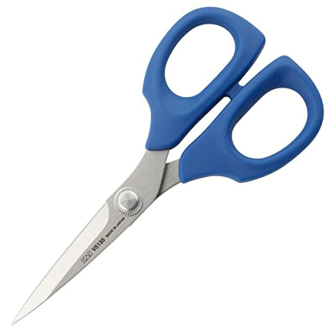 Tijeras multiusos con tapa de seguridad (5.3 in), color azul