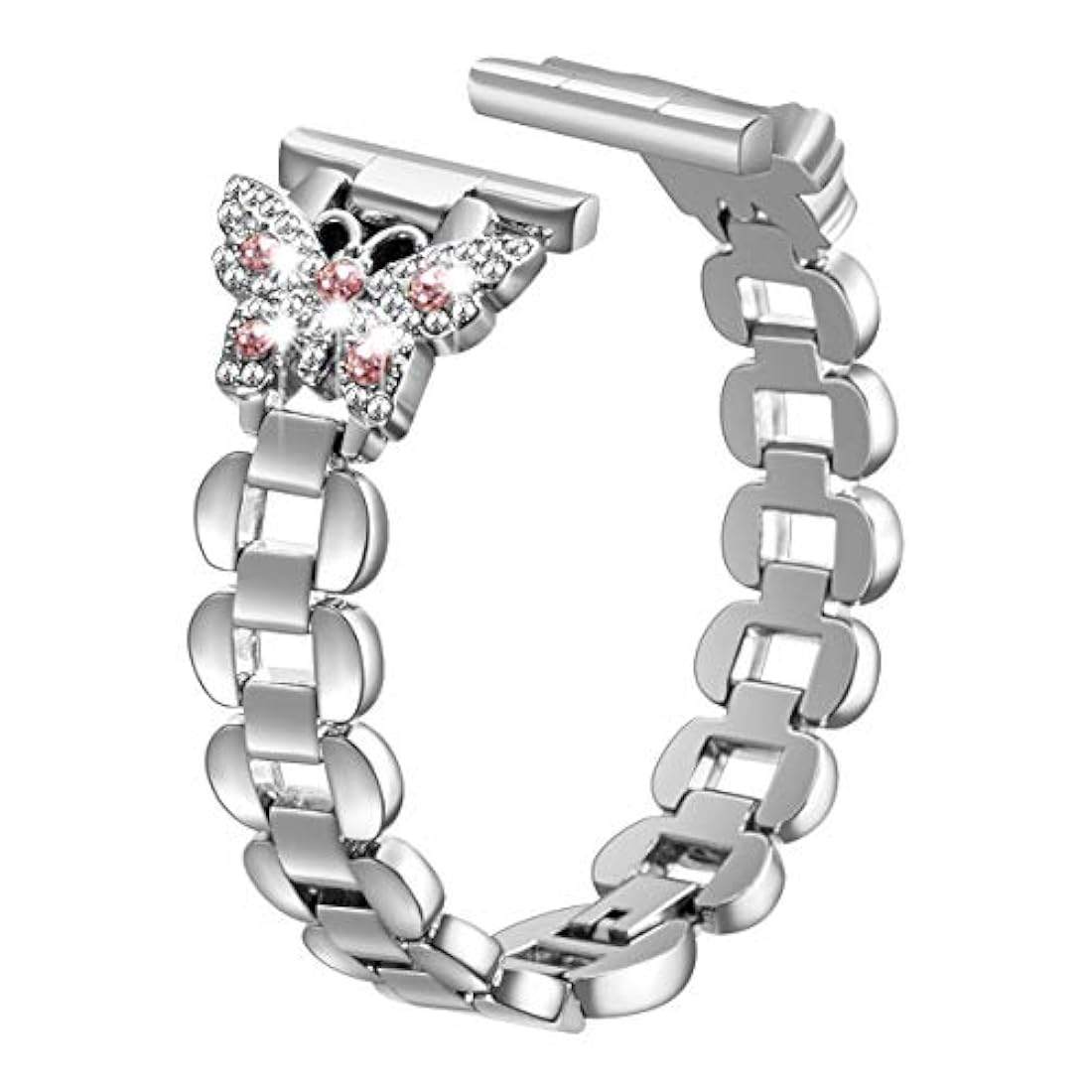 SaNgaiMEi Correa de acero inoxidable Para Apple Watch