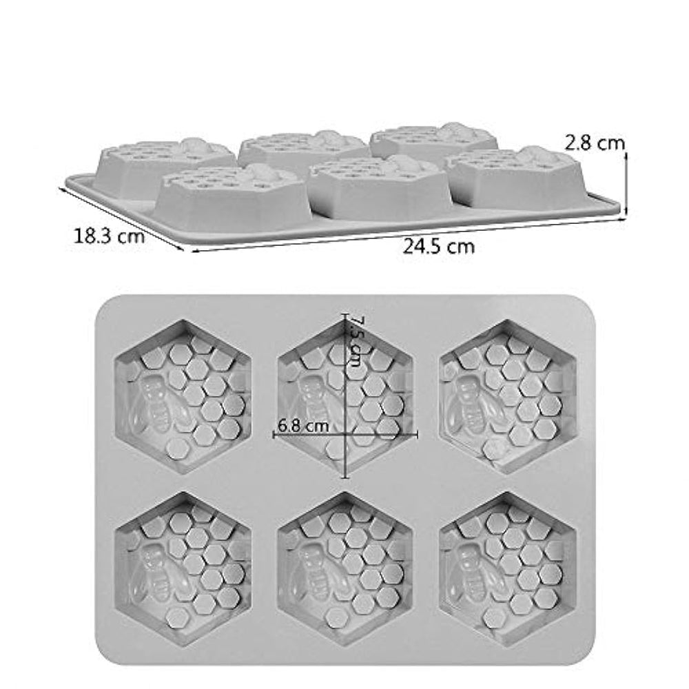 Moldes para Artesanías Moldes de jabón de abeja con forma
