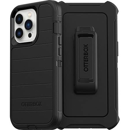 OtterBox Defender PRO Series - Funda y funda para Apple iPhone 13, color negro