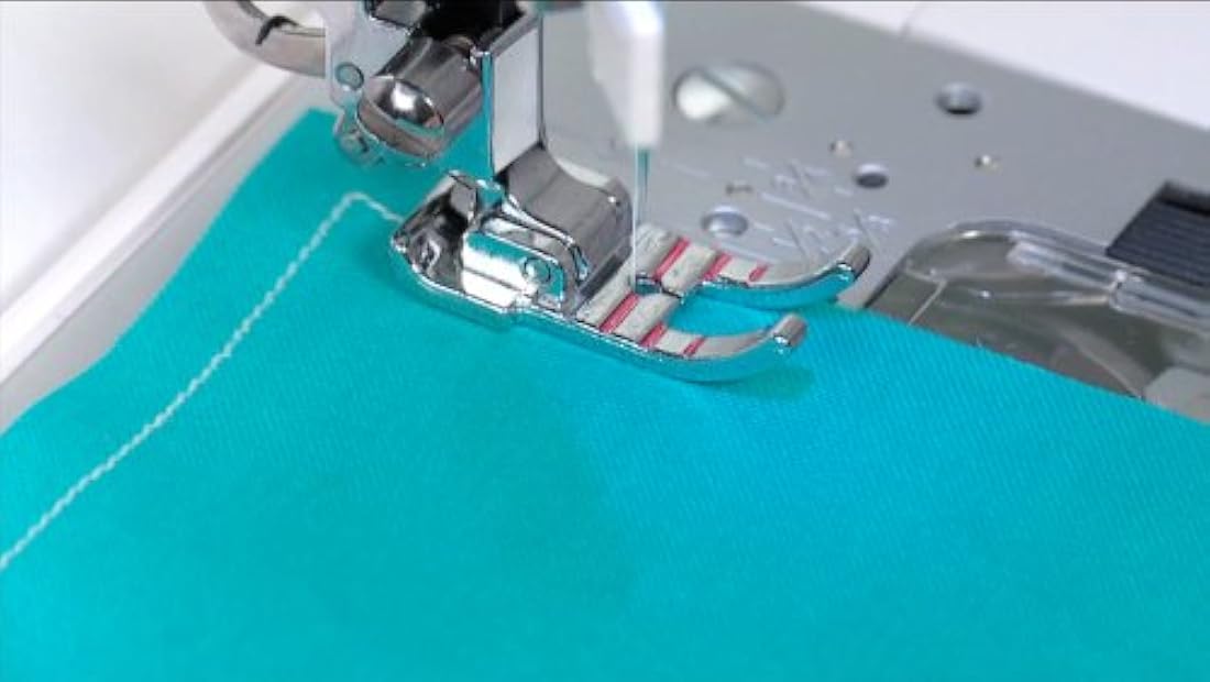 crea costuras perfectas 1/4 pulgadas, ideal para acolchado